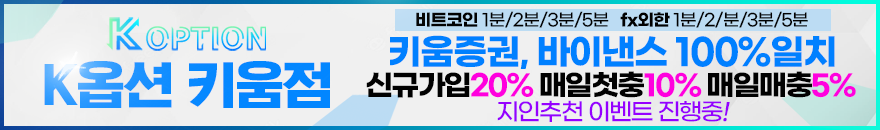 k옵션 키움점